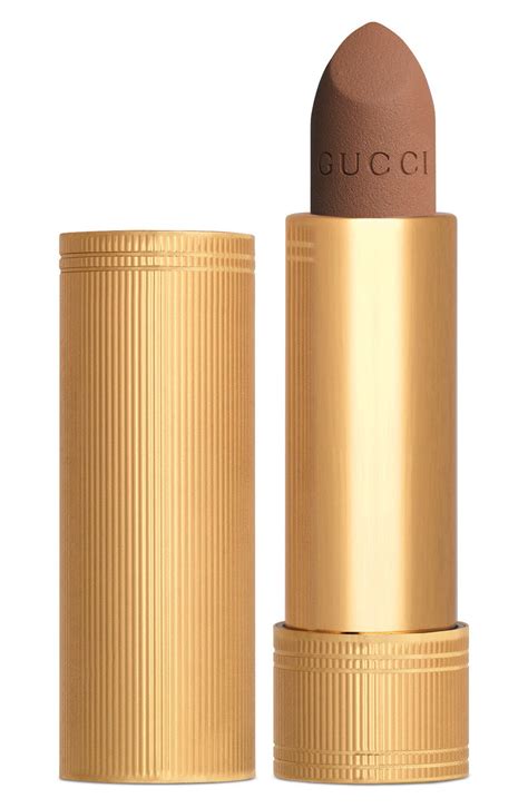 gucci rouge a levres liquide mat|Gucci penny beige lipstick.